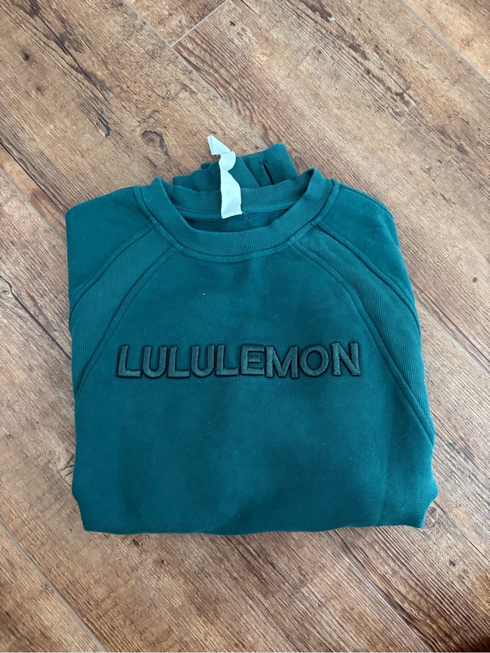 lululemon teal-green Crewneck Sweatshirt